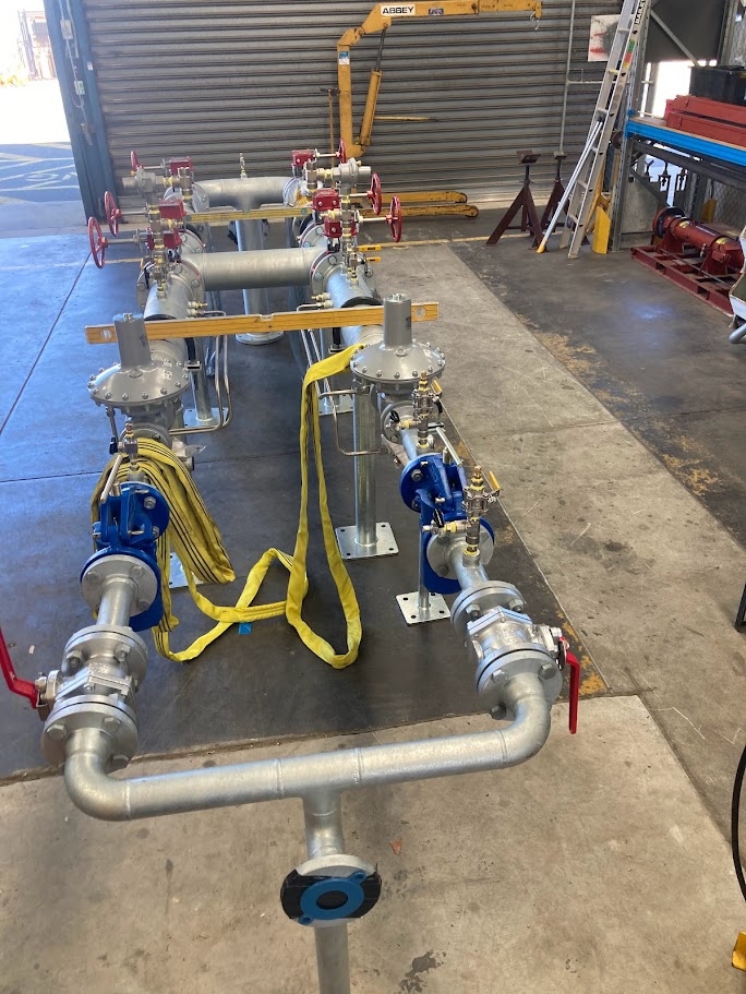 Dual-Stream Pressure Regulating Skid