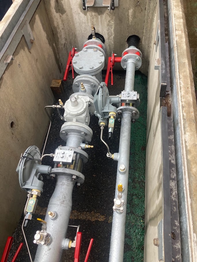 Below-Ground Pit Regulator & Slam-Shut Assembly